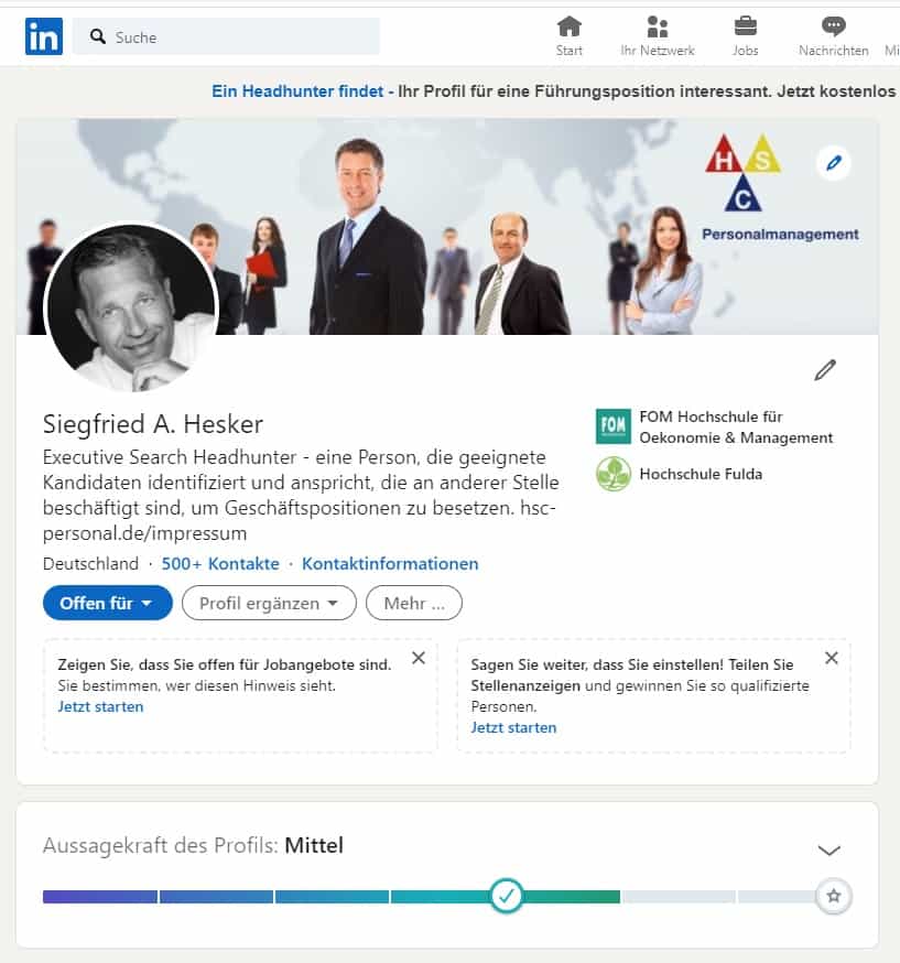 Wie Sie LinkedIn verwenden, um einen Job zu bekommen