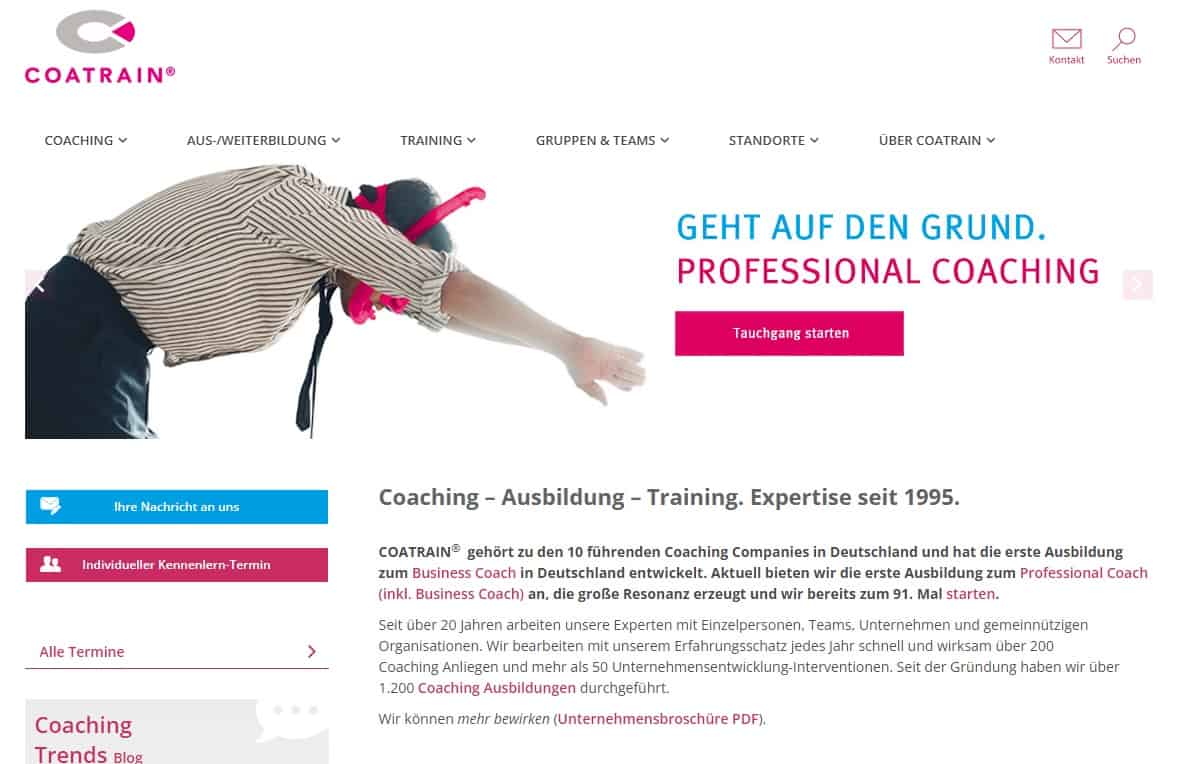 COATRAIN Führungskräfte Coaching